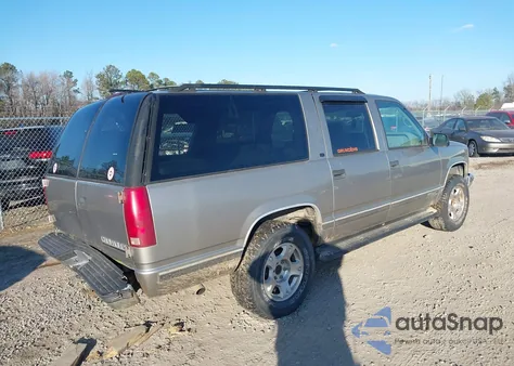 1999 Chevrolet Suburban 1500 Lt from USA, damaged, VIN 3GNFK16R8XG220001